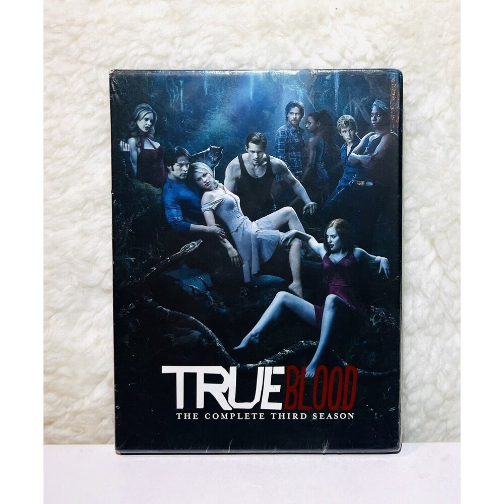 True Blood: The Complete Third Season (DVD, 2011, 5-Disc Set) New Factory Sealed - Picture 2 of 4